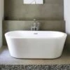 Maidstone Maidstone - Turkana Acrylic Contemporary Double Ended Freestanding Tub 1 Maidstone Maidstone - Turkana Acrylic Contemporary Double Ended Freestanding Tub -Plumb Tile turkana