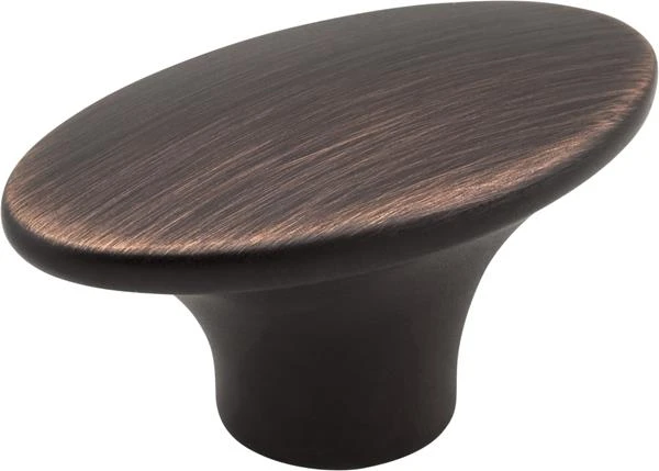 Jeffrey Alexander - 1-7/8 Inch Overall Length Oval Hudson Cabinet Knob 4 Jeffrey Alexander - 1-7/8 Inch Overall Length Oval Hudson Cabinet Knob - Image 2