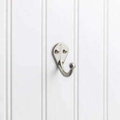 Elements Elements - 1-3/4 Inch Single Zinc Wall Mount Coat Hook.