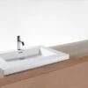 Wetstyle Wetstyle - Cube 30 X 22 X 2 Semi Recess Washbasin -Plumb Tile vcs30 235