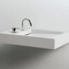 Vola - 590A Two-Hole Deck-Mounted Faucet With 4-1/2 Inch High Swivel Spout 2 Vola - 590A Two-Hole Deck-Mounted Faucet With 4-1/2 Inch High Swivel Spout -Plumb Tile vola pht a 590A