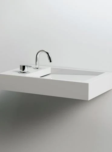 Vola - 590A Two-Hole Deck-Mounted Faucet With 4-1/2 Inch High Swivel Spout 3 Vola - 590A Two-Hole Deck-Mounted Faucet With 4-1/2 Inch High Swivel Spout