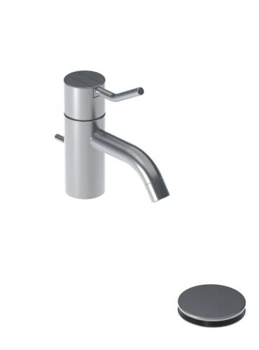 Vola - Hv3M One-Handle Basin Set With 1-1/4 Inch Pop-Up Drain (1.2 Gpm) Kitted 3 Vola - Hv3M One-Handle Basin Set With 1-1/4 Inch Pop-Up Drain (1.2 Gpm) Kitted