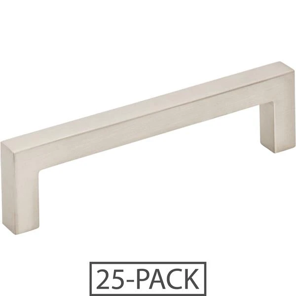 Elements Elements - 96 Mm Center-to-Center Square Stanton Cabinet Bar Pull - 25-Pack 4 Elements Elements - 96 Mm Center-to-Center Square Stanton Cabinet Bar Pull - 25-Pack - Image 2