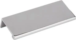Elements Elements - 4 Inch Overall Length Brushed Chrome Edgefield Cabinet Tab Pull 8 Elements Elements - 4 Inch Overall Length Brushed Chrome Edgefield Cabinet Tab Pull -Plumb Tile y0vnzofvbkmtevirjtu3