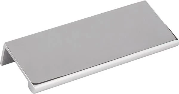 Elements Elements - 4 Inch Overall Length Brushed Chrome Edgefield Cabinet Tab Pull 5 Elements Elements - 4 Inch Overall Length Brushed Chrome Edgefield Cabinet Tab Pull - Image 3
