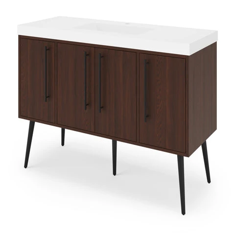 Jeffrey Alexander Jeffrey Alexander - Tempest 48 Inch W Single Basin Bathroom Vanity Set 8 Jeffrey Alexander Jeffrey Alexander - Tempest 48 Inch W Single Basin Bathroom Vanity Set - Image 6