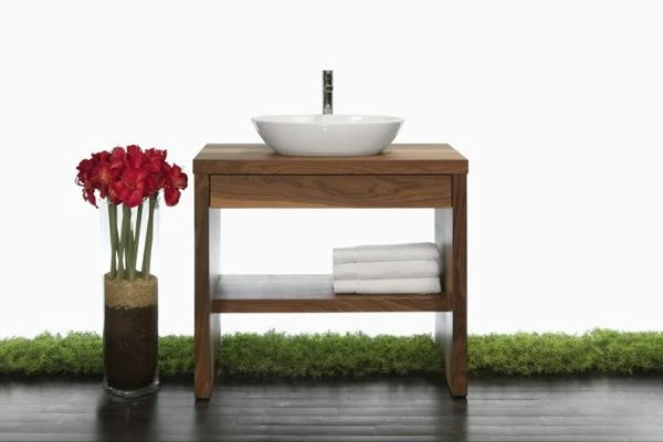 Wetstyle Wetstyle - "Z" Floor-mount Vanity 20 X 36 - One Drawer 3 Wetstyle Wetstyle - "Z" Floor-mount Vanity 20 X 36 - One Drawer