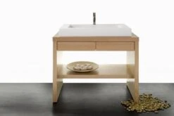 Wetstyle Wetstyle - "Z" Floor-mount Vanity 24 X 60 -Two Drawers